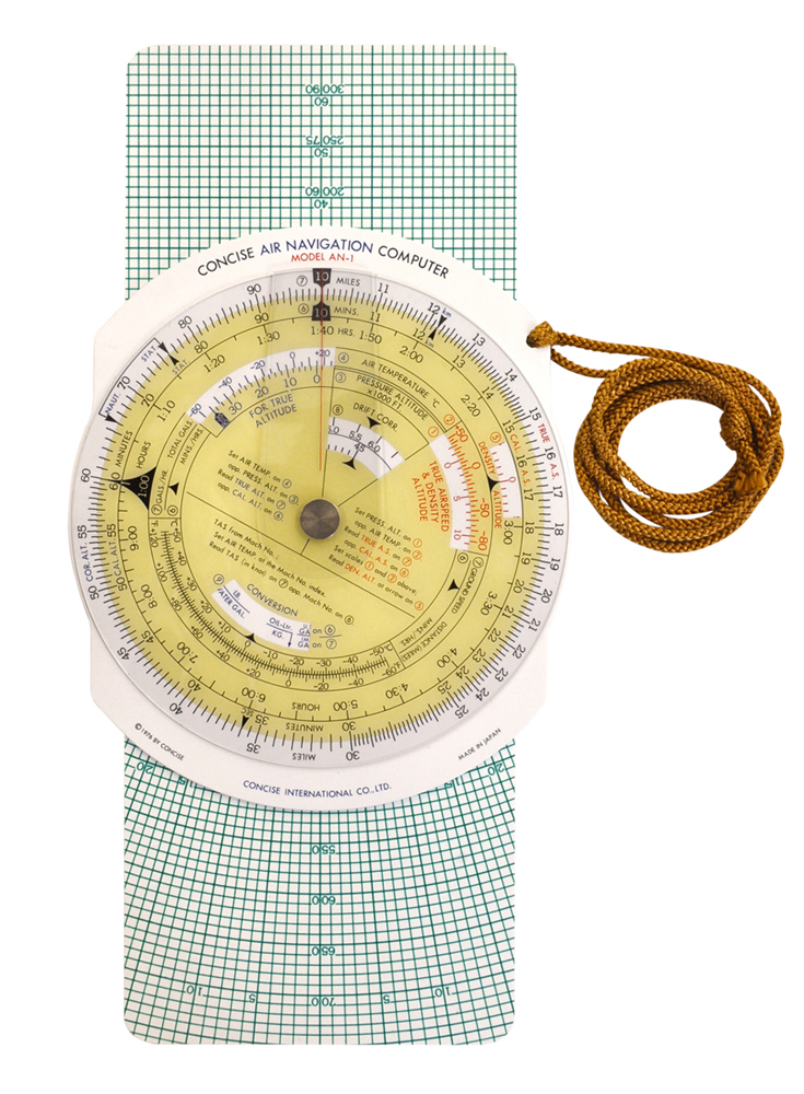 FLIGHT COMPUTER（フライトコンピューター－航法計算盤） AN-1  