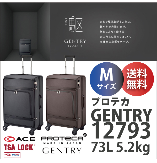 旅行用大型スーツケース　ProtecA