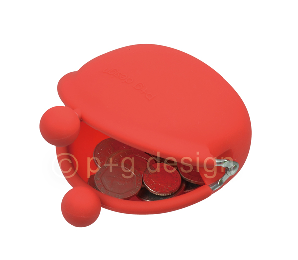 p+g design POCHI ポチ シリコンがま口 小銭入れ コインケース 文具用品 コンサイスストア