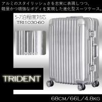 siffler/シフレ【トライデント(TRIDENT)フレームスーツケース TRI1030-60 66L 