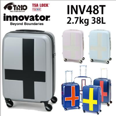 【機内持ち込み可能】【送料無料】 Innovator/イノベーター スーツケース INV48T 38L 軽量 (キャリーバッグ キャリーケース 出張用 キャリー バッグ 嵐 おしゃれ キャリーバック かわいい 旅行 機内持込 ビジネスキャリー)