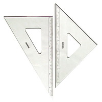 30cm三角定規330TM（目盛り付、3mm厚 ）　デザイン文具 事務用品 製図 法人 領収書【10P20Nov15】