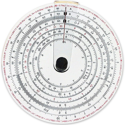 円形計算尺　日数計算器　NO.480　デザイン文具 事務用品 製図 法人 領収書【10P20Nov15】
