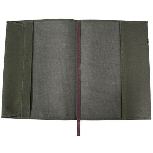 コットンブックカバー カダケス A5判 布製 カラフル デザイン文具