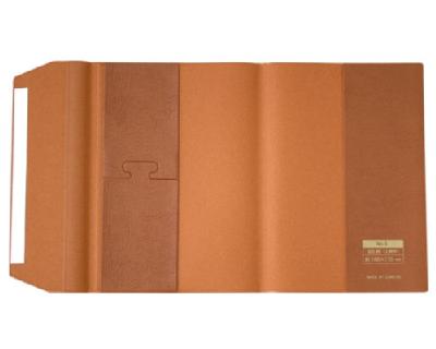 皮革調ブックカバーNo.6　B6判（ハードカバー本）　　合皮 フェイクレザー デザイン文具 事務用品 製図 法人 領収書　ギフト プレゼント ラッピング