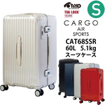 �g���I CARGO AiR SPORTS �J�[�S �G�A�[�X�^���h �t���[���L�����[ CAT68SSR 60L �X�g�b�p�[�t�� �T�C�����g�o�փL���X�^�[ �{�g���n���h�� �X�[�c�P�[�X ( �L�����[�P�[�X ������� �L�����[�o�b�O �L�����[ �o�b�O 3��4�� �u�����h s�T�C�Y �L�����[�o�b�N)