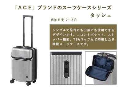 �y�V�F�ǉ��z�y�@���������݁z�G�[�X(ACE) �^�b�V�F 06536 34L �X�[�c�P�[�X 2-3�� �t�����g�I�[�v�� �_�C�������b�N �X�g�b�p�[ TSA���b�N �L�����[�P�[�X �o��