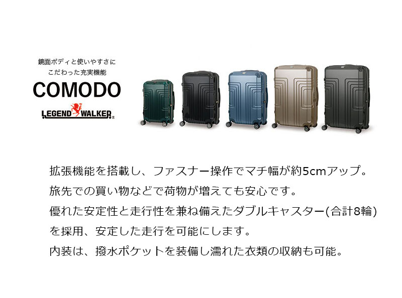 送料無料 正規品 スーツケース T&S LEGEND WALKER レジェンド