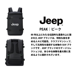 JEEP �s�[�N �o�b�N�p�b�N �����b�N �f���Z�[�� PC�|�P�b�g 15.6�C���`�Ή� (������� ���킢�� �o�b�O �A�E�g�h�A �C�O���s )