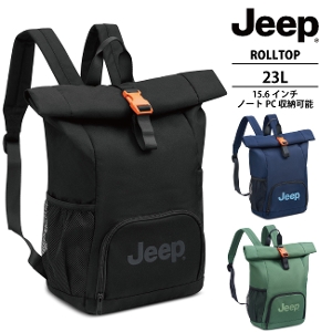 JEEP ���[���g�b�v �o�b�N�p�b�N �����b�N �f���Z�[�� PC�|�P�b�g 15.6�C���`�Ή� (������� ���킢�� �o�b�O �A�E�g�h�A �C�O���s )