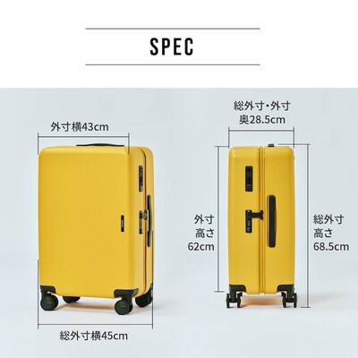 oltimo �I���e�B�� CORSTONE �X�[�c�P�[�X M�T�C�Y ���^ 70L �L�����[�P�[�X �X�g�b�p�[ �T�X�y���V���� �y�� OT-0883-62