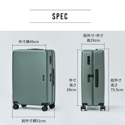 oltimo �I���e�B�� CORSTONE �X�[�c�P�[�X L�T�C�Y ��^ �L�����[�P�[�X 90L �X�g�b�p�[ �T�X�y���V���� �y�� �����ו������T�C�Y OT-0883-69