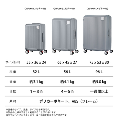 �A�����J���c�[���X�^�[ ���P�[�V�����u���[�L 56L QI9*006 �X�s�i�[65 �X�g�b�p�[�t�� �L�����[�P�[�X �X�[�c�P�[�X �T���\�i�C�g