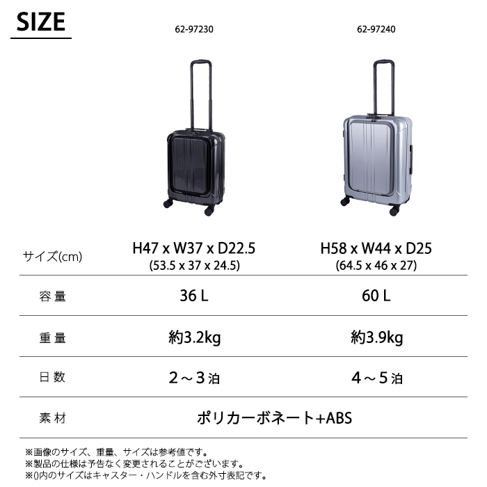 GRAND+ OvX NCbN 60L L[P[X tgI[v 62-97240 X[cP[X