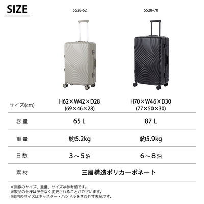 T&S WFhEH[J[ SARYU MTCY 65L 5528-62 X[cP[c USB|[g T{ ÉLX^[ L[P[X n[hP[X