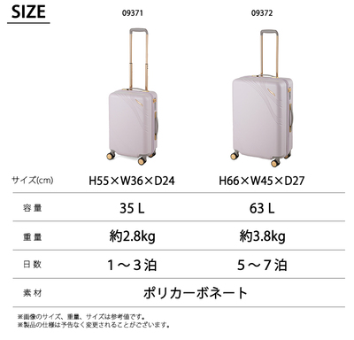 �G�[�X / ACE �W���G���i���[�Y �����G�� M�T�C�Y 63L �X�g�b�p�[�t �_�u���L���X�^�[ TS���b�N 09372 ( Jewelna Rose �C�w���s ���킢�� �L�����[�P�[�X �L�����[�o�b�O )